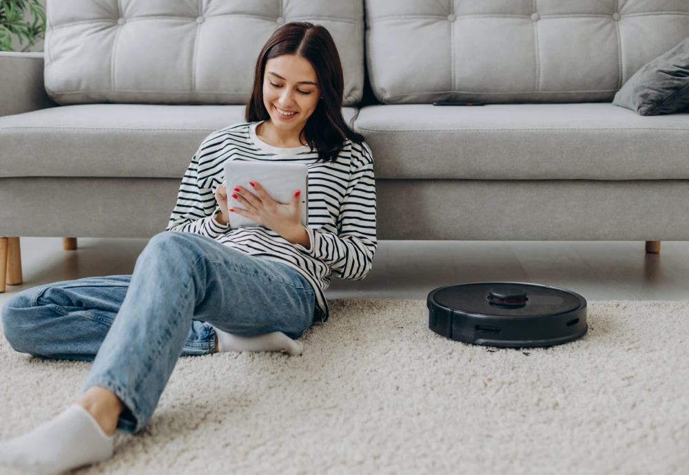 self cleaning mop and vacuum robot